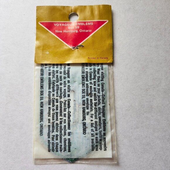 VINTAGE Peterboroug, Ontario Lift Locks Canal Waterways Patch Crest BNIP - Picture 3 of 3